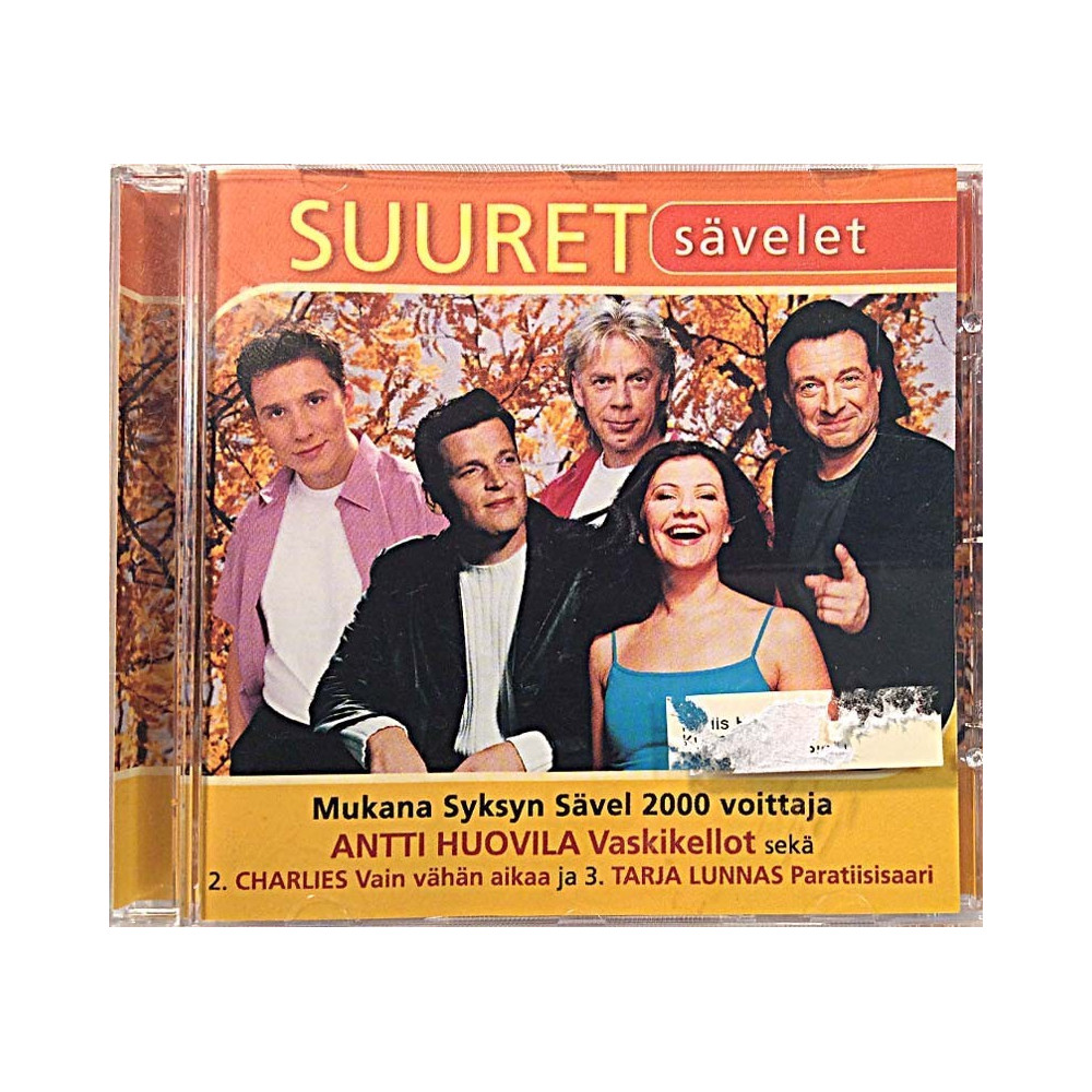 Huovila Antti, Charlies, Tarja Lunnas ym.: Suuret sävelet  kansi EX levy EX Käytetty CD