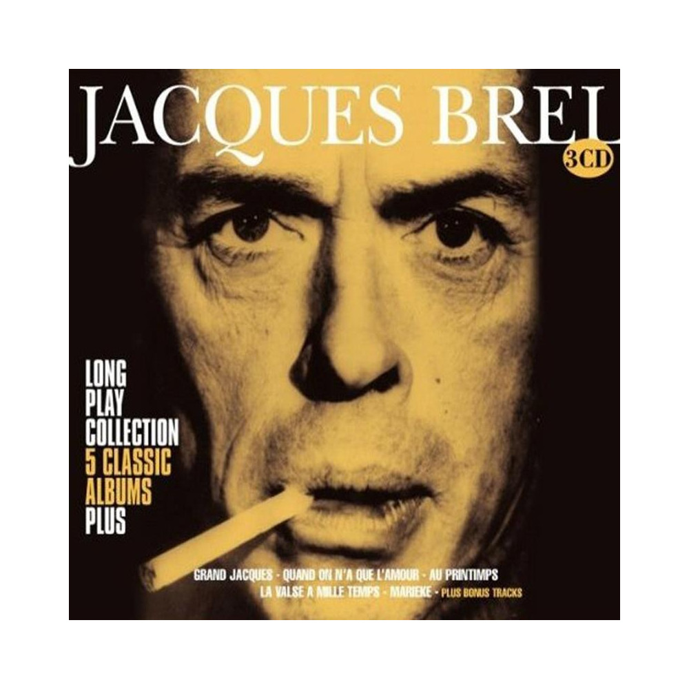 BREL JACQUES :  LONG PLAY COLLECTION 5 CLASSIC ALBUMS PLUS 3CD   60L - Ei valmistajatietoa tuotelaji: CD