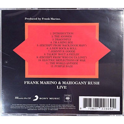 Frank Marino & Mahogany Rush 1978 MOCCD13722 Live CD