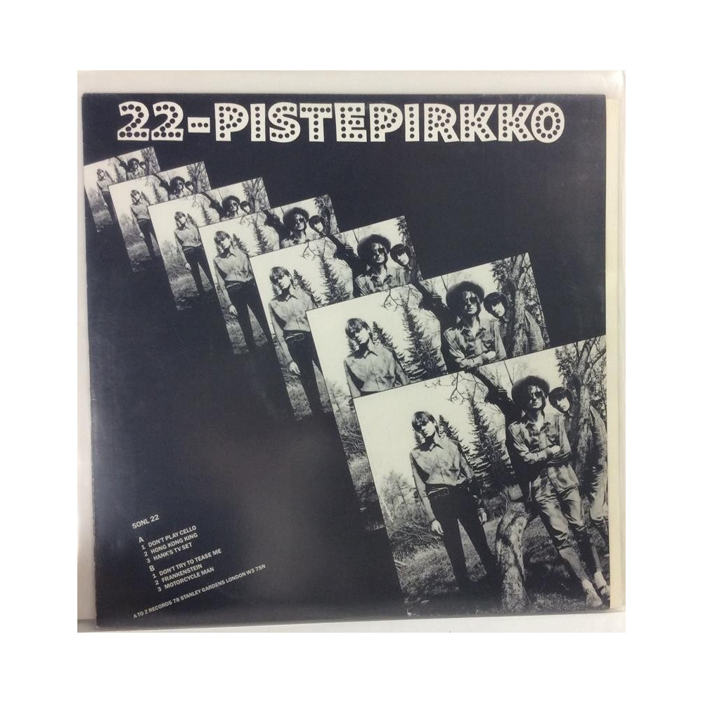 22 Pistepirkko :  22 Pistepirkko -92  1992 SF 90L A2Z RECORDS  kansi  EX levy  EX