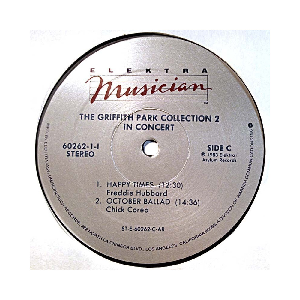 Stanley Clarke / Chick Corea: The Griffith Park Collection 2  kansi Ei kuvakantta levy EX- kanneton LP