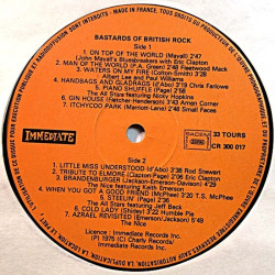 Mayall, Jeremy Spencer, Savoy Brown ym. 1975 CR 300 017 Bastards Of British Rock 2LP vinyl LP no cover