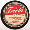 Triola-Orkesteri 1950’s T 4002 Tonava kaunoinen / Kultaa ja hopeaa shellac 78 rpm record