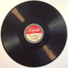 Triola-Orkesteri 1950’s T 4002 Tonava kaunoinen / Kultaa ja hopeaa shellac 78 rpm record