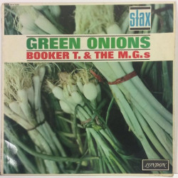 BOOKER T & MG'S :  GREEN ONIONS  1962 60L STAX  kansi  VG+ levy  VG+