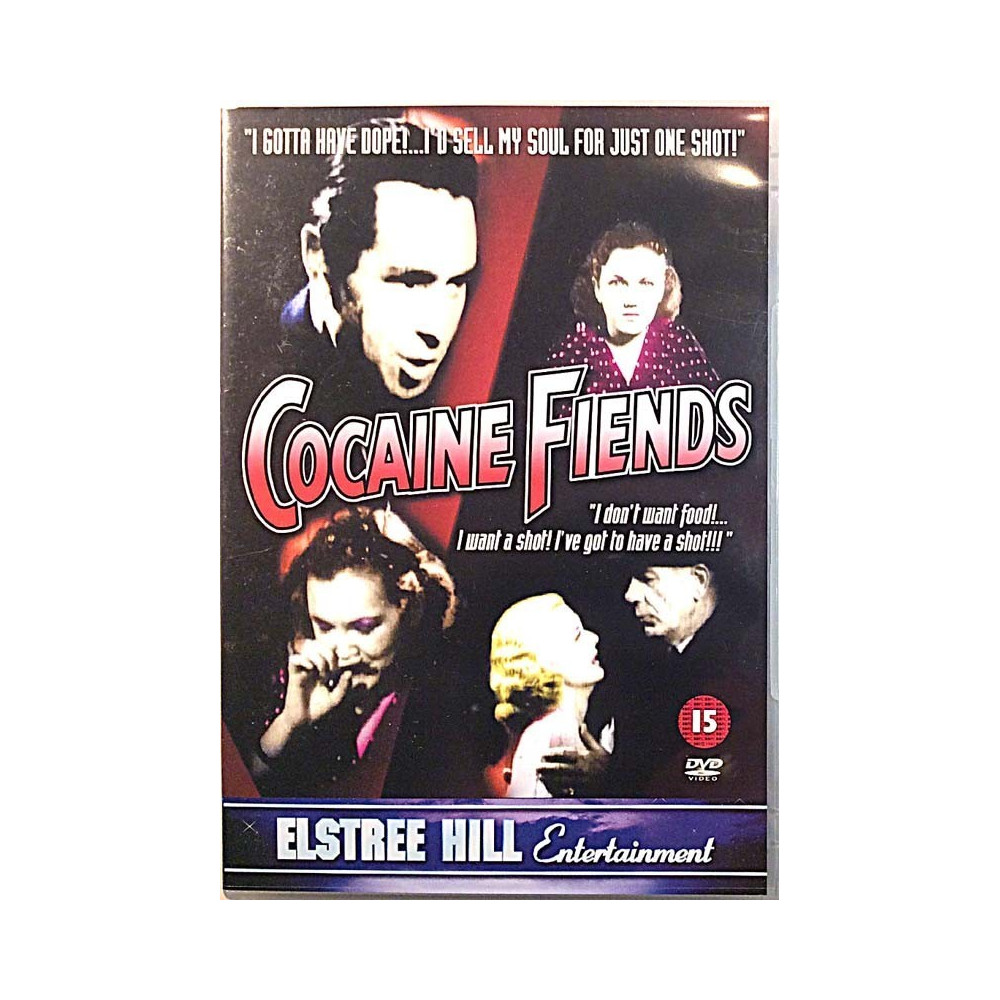 DVD - Elokuva 2003  Cocaine Fiends 1935 Ei suomitekstitystä Used DVD