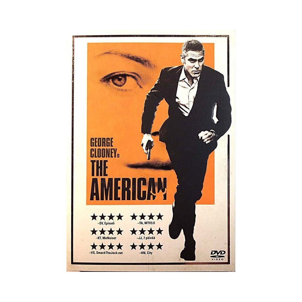 DVD - Elokuva 2010  The American, George Clooney Used DVD