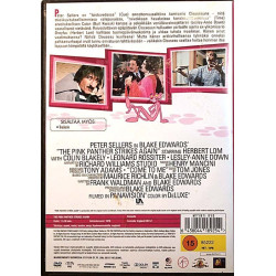 DVD - Elokuva 1976/2009  Vaaleanpunainen pantteri iskee jälleen Used DVD