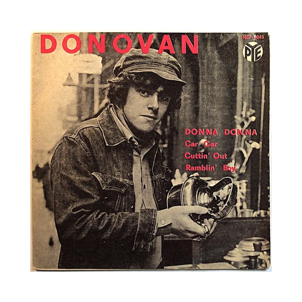 Donovan 1961 NEP 5045 Donna Donna EP begagnad singelskiva