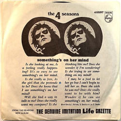 4 Seasons 1969 40597 Idaho / Something's On Her Mind second hand single