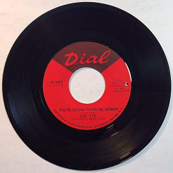 Tex Joe: Men are gettin' scarce / You're gonna thank me, woman  kansi Ei kuvakantta levy EX- käytetty vinyylisingle