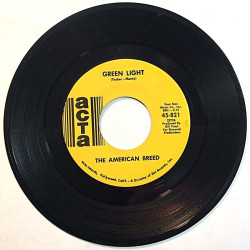 American Breed 1968 45-821 Green Light / Don't It Make You Cry second hand single