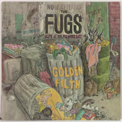FUGS :  GOLDEN FILTH  1970 60L REPRISE  kansi  EX- levy  EX-
