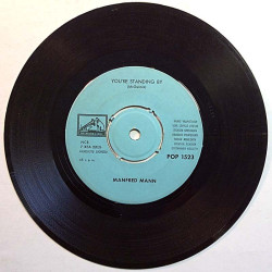Manfred Mann 1966 POP 1523 Pretty Flamingo / You're Standing By second hand single