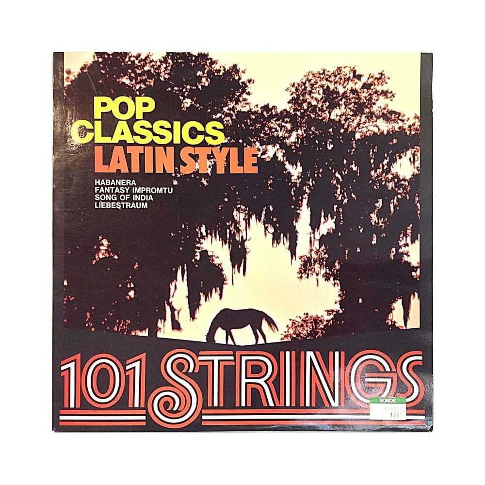 101 Strings: Pop classics Latin Style  kansi EX levy EX bonus LP:nä veloituksetta