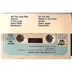 Hanian Mick 1985 SOPOK 1008 All the long way c musikkassett