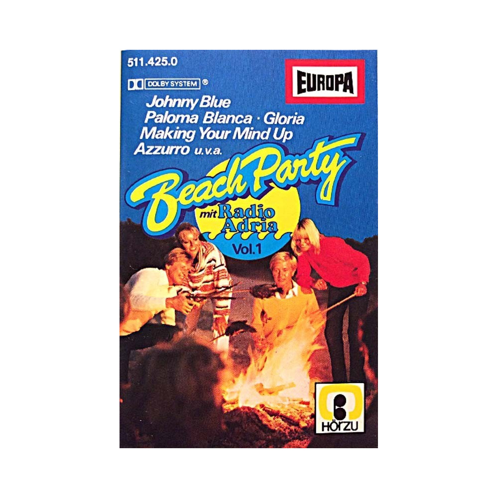 Orchestra Umberto Rossi 1970’s 511 425.0 Beach Party c music cassette