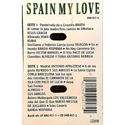 Various Artists 1989 840 417-4 Spain my love c musikkassett