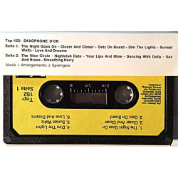 Joku artisti 1970’s Top-152 Saxophone D’or c music cassette