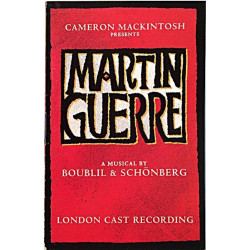 London Cast Recording 1995 CAST C59 Martin Guerre c music cassette