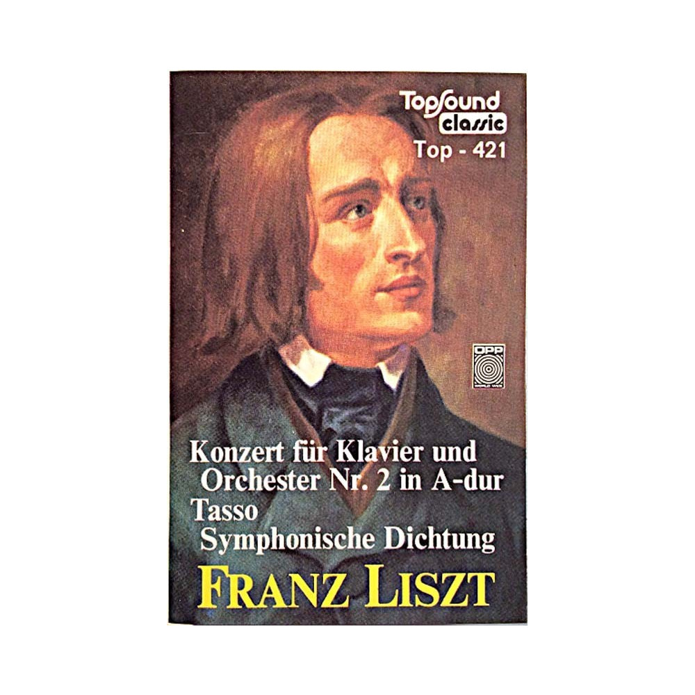 Liszt Franz 1970’s Top-421 Konzert Für Klavier c musikkassett