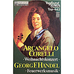Corelli Arcangelo 1970’s Top-443 Georg F. Händel c musikkassett