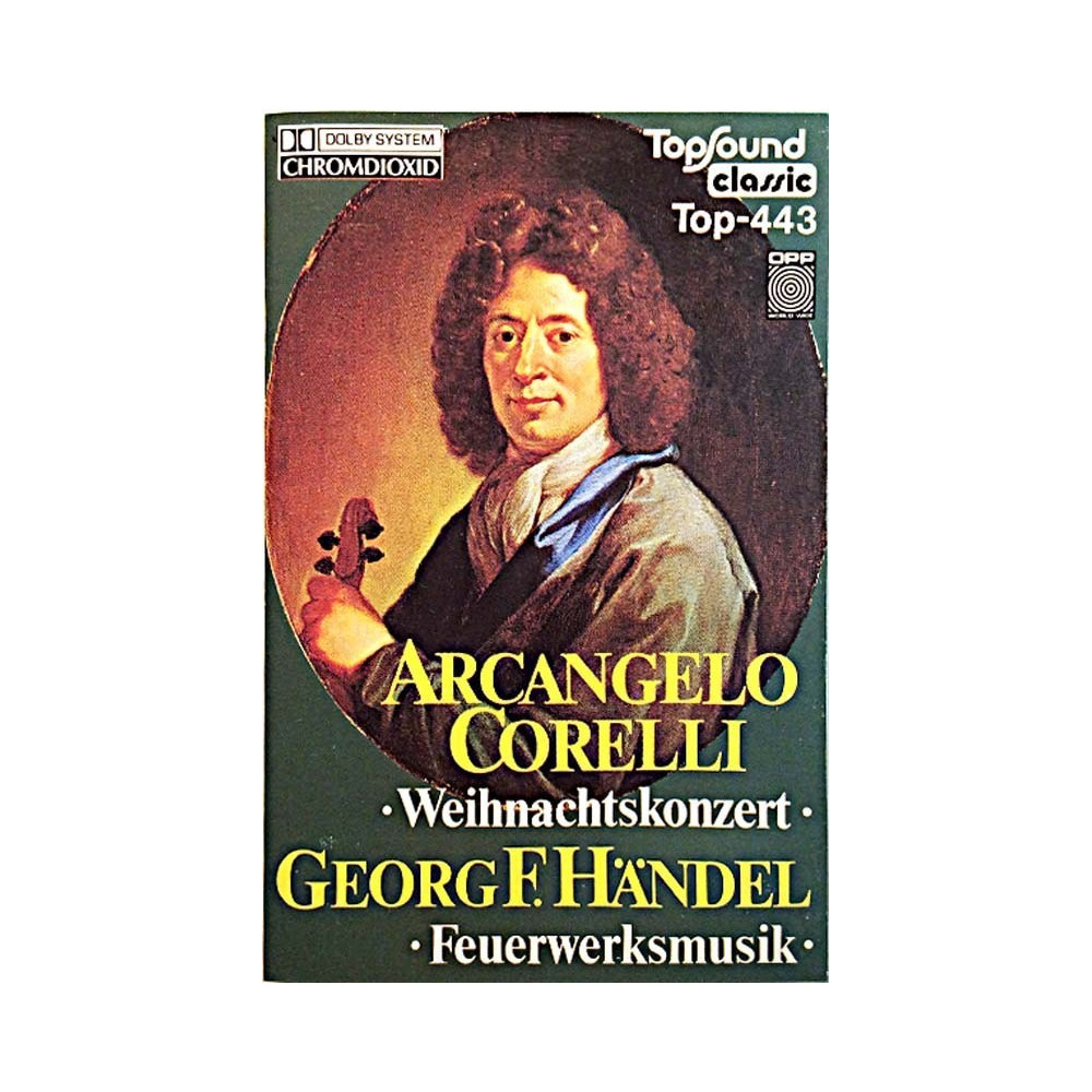 Corelli Arcangelo 1970’s Top-443 Georg F. Händel c music cassette