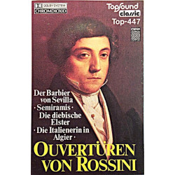 Rossini 1970’s Top-447 Ouvertüren von c musikkassett