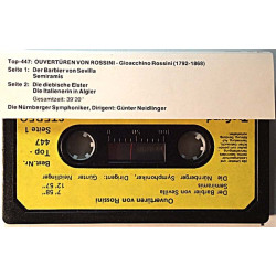 Rossini 1970’s Top-447 Ouvertüren von c music cassette