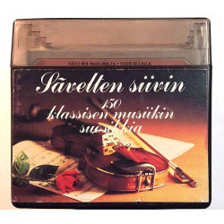 Sävelten Siivin 1981 VPC 9681-9688 150 klassisen musiikin suosikkia, 4 kasettia c music cassette
