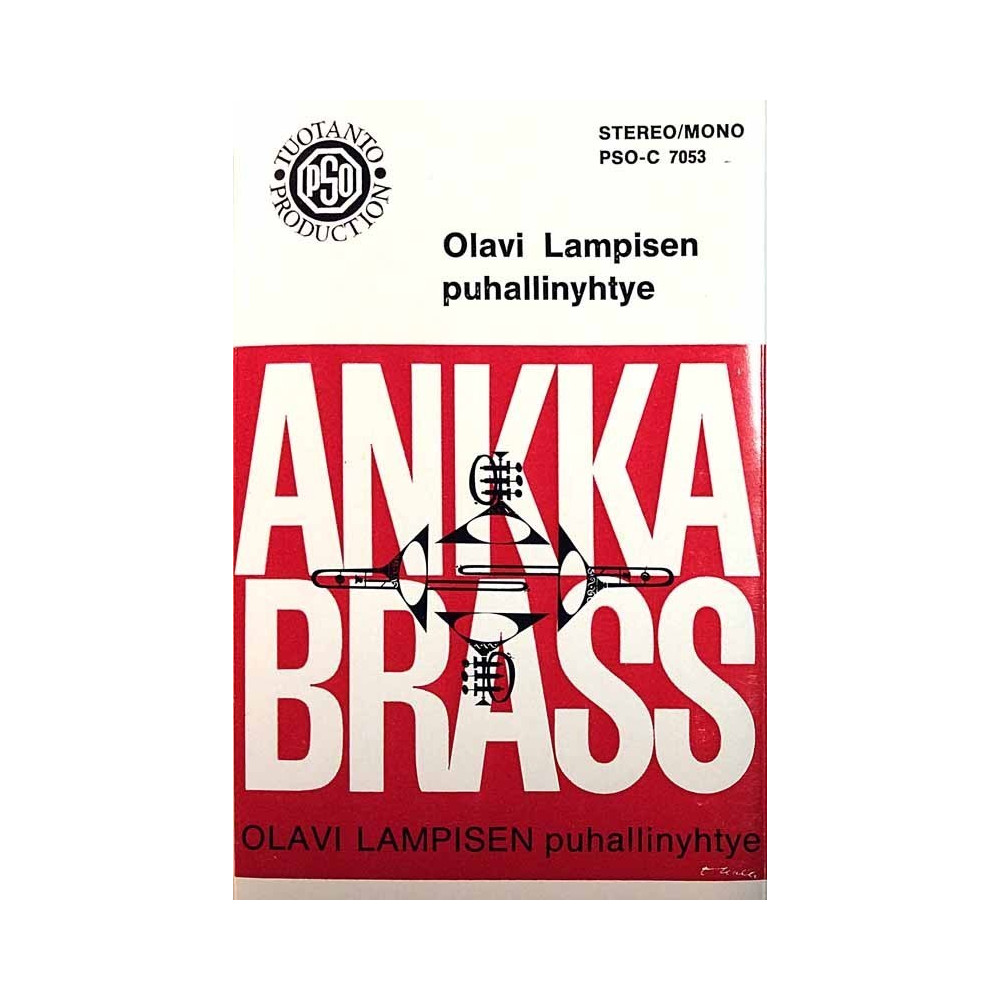 Olavi Lampisen puhallinyhtye 1972 PSO-C 7053 Ankka Brass c music cassette