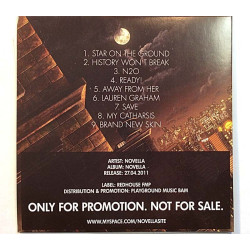 Novella 2011  Novella -11 pahvikantinen promoalbumi Used CD