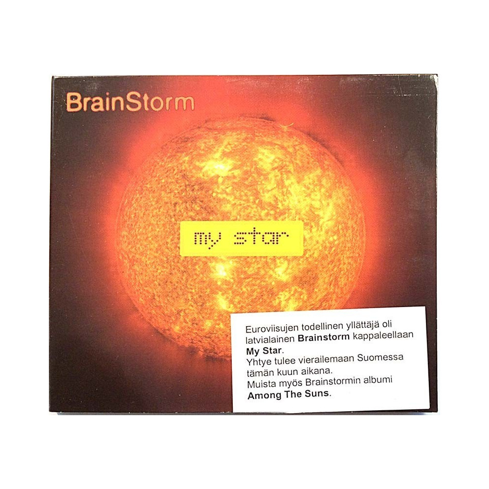 BrainStorm 2000  0724 3 888604 2 0 My Star cd-single Used CD