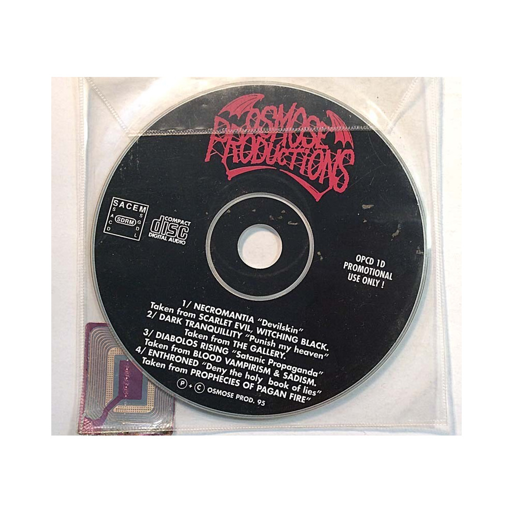 Necromantia, Dark Tranquillity ym. 1995 OPCD 1D Osmose Promotional CD Used CD