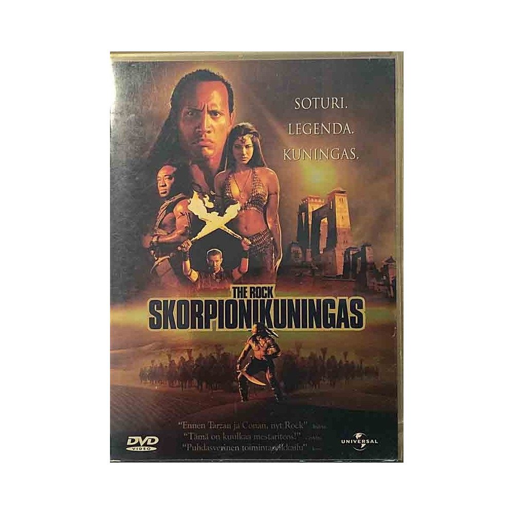 DVD - Elokuva 2002  Skorpionikuningas DVD Begagnat