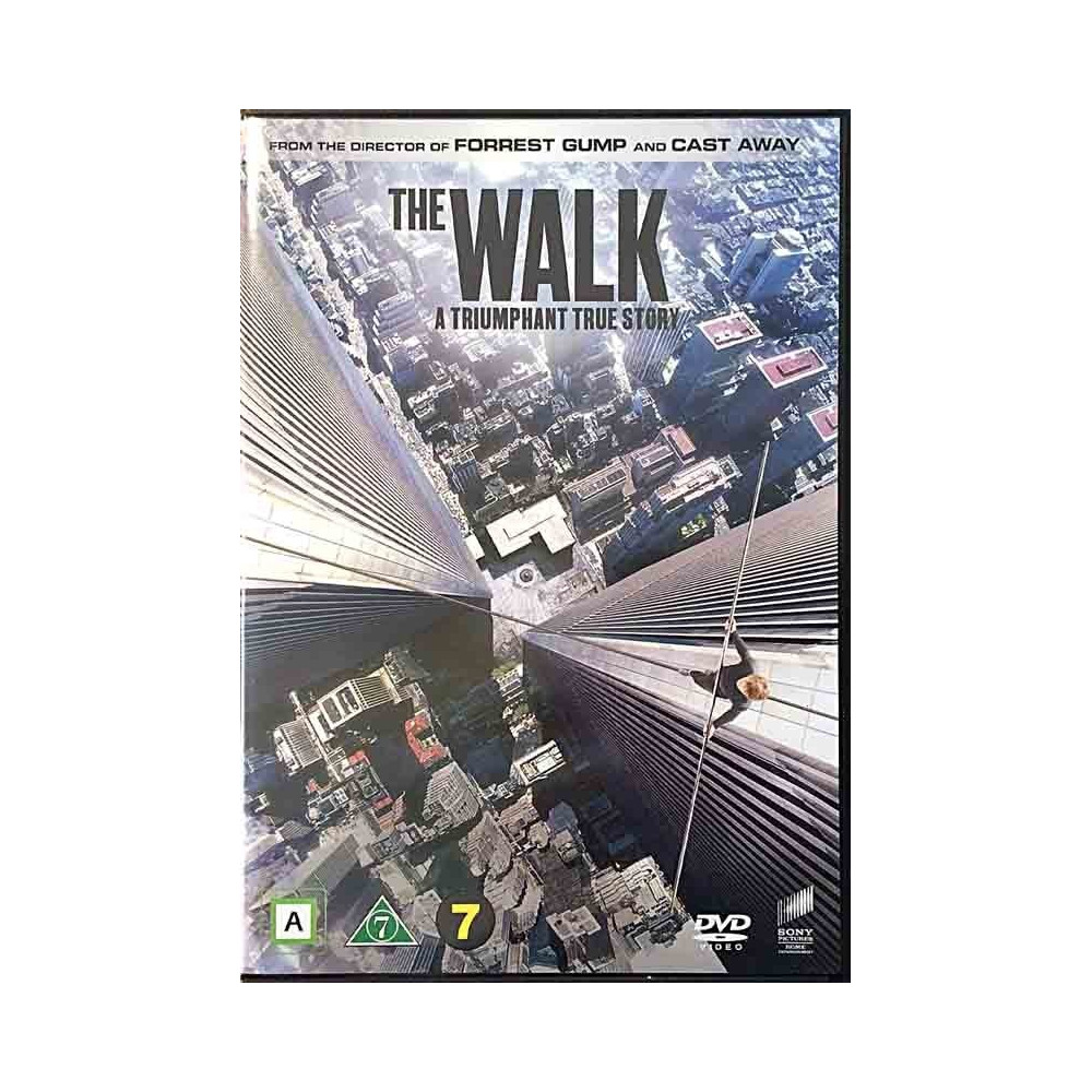 DVD - Elokuva 2016  The Walk a triumphant true story Used DVD