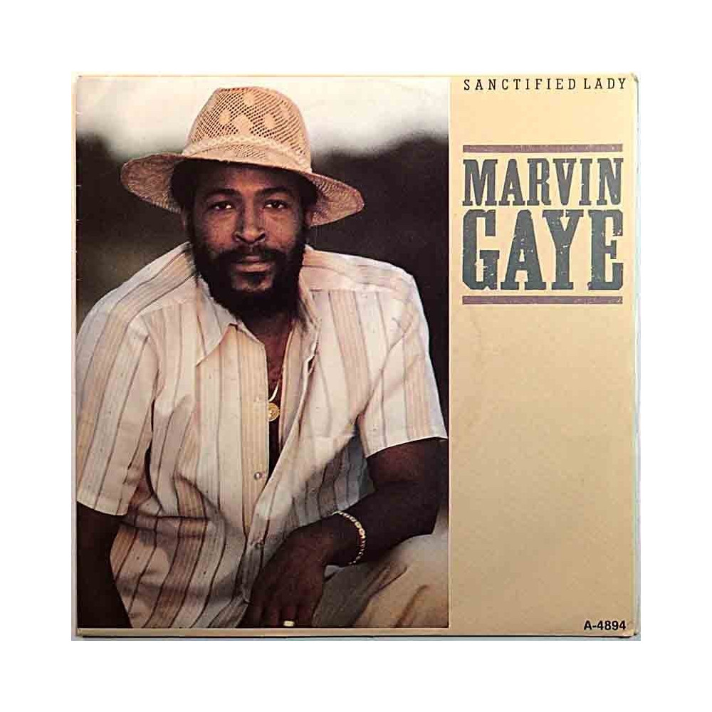 Gaye Marvin 1985 A-4894 Sanctified Lady / Instrumental second hand single