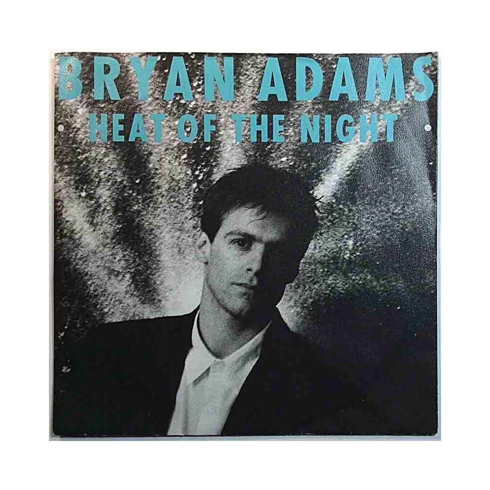 Adams Bryan 1987 390 180-7 Heat of the night / Another day second hand single