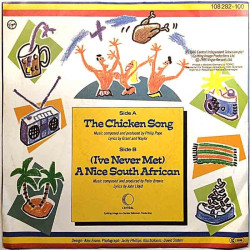 Spitting Image 1986 108 282-100 Chicken Song / I've Never Met A Nice South African begagnad singelskiva