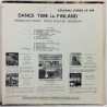 POHJOLAN POJAT ORCHESTRA WITH WALTER ERIKSSON :  DANCE TIME IN FINLAND  19?? 60L COLONIAL  kansi  VG- levy  VG