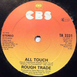 Rough Trade 1982 TA 3331 All Touch 12-inch maxi Used LP