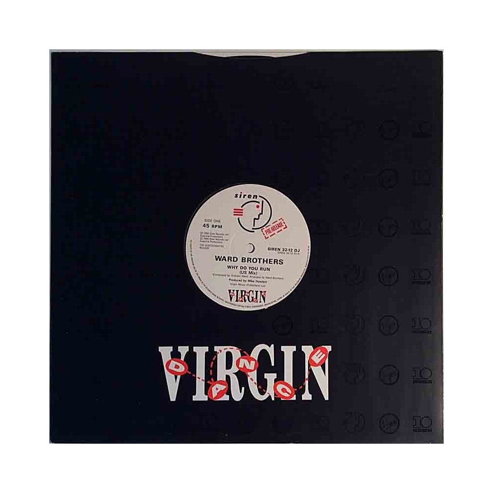 Ward Brothers 1986 SIREN 32-12 DJ Why Do You Run 12-inch DJ-maxi Begagnat LP
