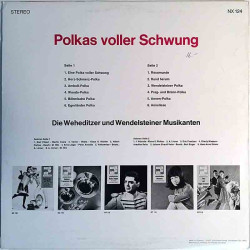 Weheditzer und Wendelsteiner Musikanten: Polkas Voller Schwung  kansi EX levy EX Käytetty LP