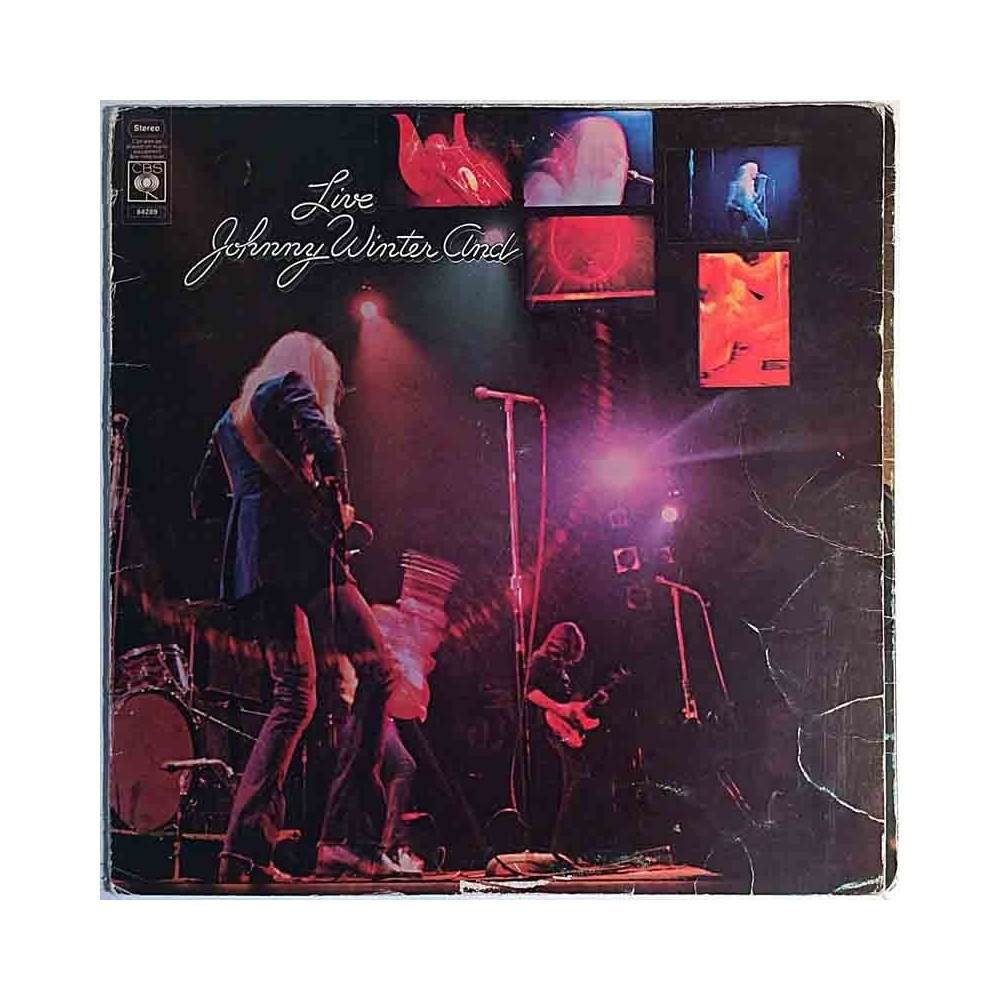 Johnny Winter And 1971 64289 Live Begagnat LP