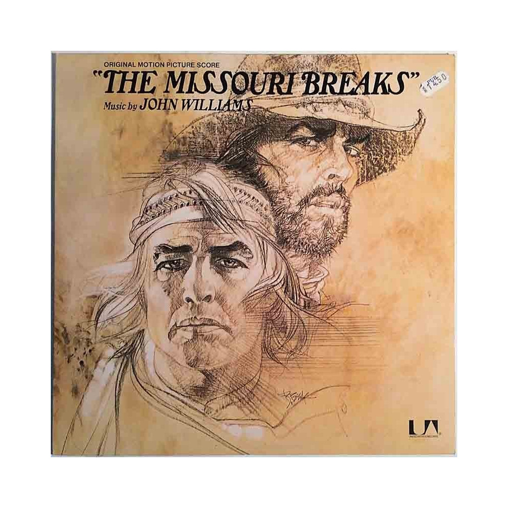 Original Soundtrack 1976 UAS 29971 Missouri Breaks Begagnat LP