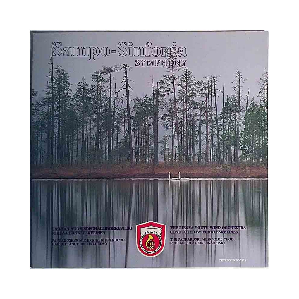 Lieksan Nuorisopuhallinorkesteri 1984 LNPO-LP 4 Sampo-Sinfonia Symphony Used LP