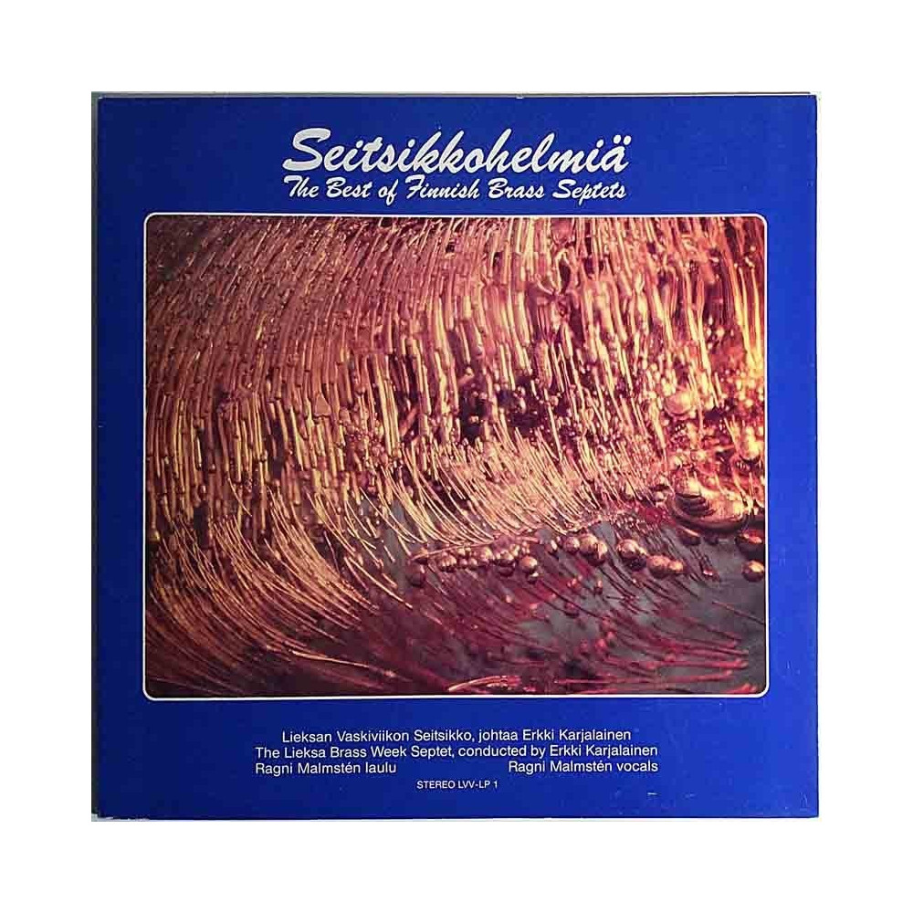 Lieksan Vaskiviikon Seitsikko 1988 LVV-LP 1 Seitsikkohelmiä Used LP