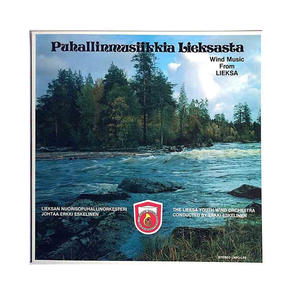 Lieksan Nuorisopuhallinorkesteri 1980 LNPO-LP2 Puhallinmusiikkia Lieksasta Used LP