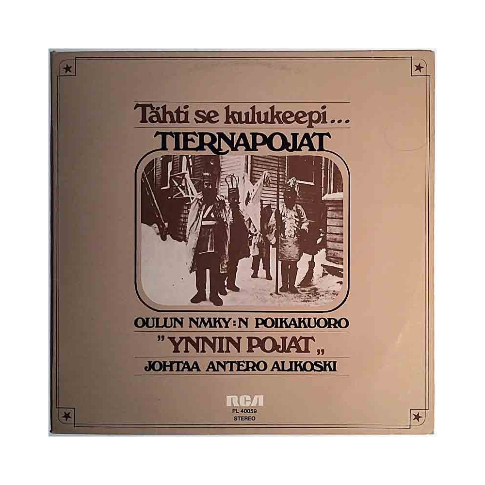 Ynnin Pojat 1977 PL 40059 Tähti se kulukeepi... Tiernapojat Used LP