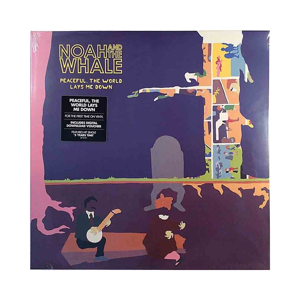 Noah And The Whale 2008 6716121 Peaceful, The World Lays Me Down LP